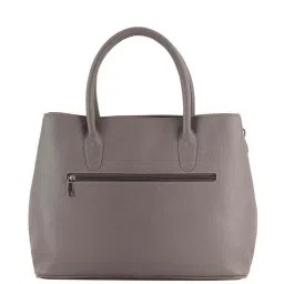 Toteteca Minimal Grey Solid Medium Shoulder Handbag image 3
