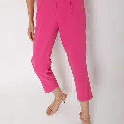 Vero Moda Pink Regular Fit Pants-image-15