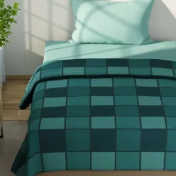 NAUTICA Hampton Green Satin Cotton 210 TC Single Dohar image 3