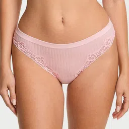 Victoria's Secret Women Low-Rise Self Design Thongs Briefs-picture-38