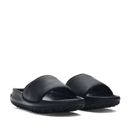 Under Armour Men's Summit Fat Tire Black Slides image 3