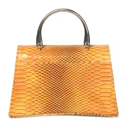 PELLE LUXUR Light Brown & Dark Brown Animal Effect Small Cross Body Bag image 2