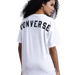 Converse White All Star Relaxed Fit T-Shirt image 2