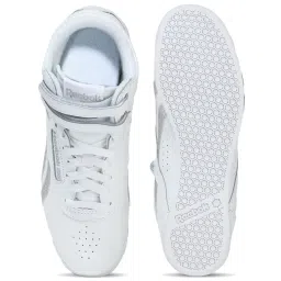 Reebok Women's Classics F S HI White Ankle High Sneakers image 3