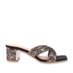 Shoetopia Kids Black Thong Sandals image 2