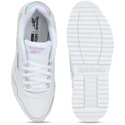 Reebok Women's Glide Ripple Double White Sneakers image 3