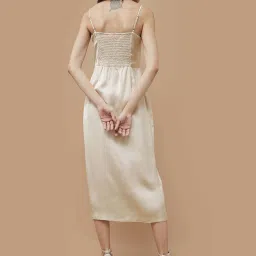 Ginger by Lifestyle Cream A-Line Dress image 2