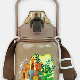 Little Surprise Box Brown Stainless Steel Jungle Small Belly Water Bottle (700 ml)-picture-13
