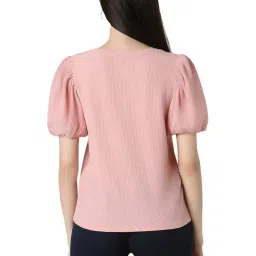 Van Heusen Pink Regular Fit Top image 2