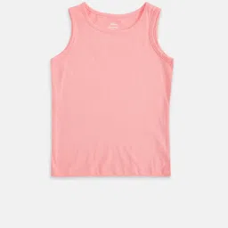 Pantaloons Junior Mint Green & Coral Embellished Top with Inner image 3