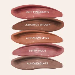 JUST HERBS Herb-Enriched Matte Liquid Lipstick Kit - Nudes + Browns image 2
