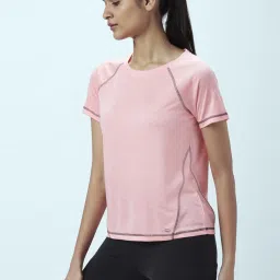 Ajile by Pantaloons Pink Cotton Solid Top image 3