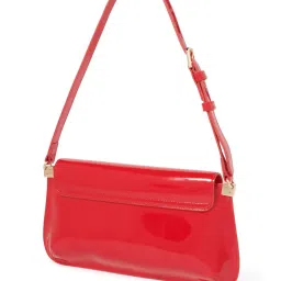 Forever New PU Red Shoulder Handbag image 2