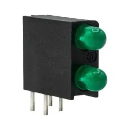 DIALIGHT CKT BOARD INDICATOR, GREEN, 19MCD, TH, 553-0202F-picture-25