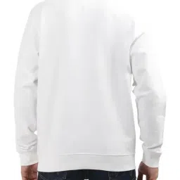 Tommy Hilfiger White Logo Regular Fit Sweatshirt image 2