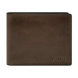 Fossil Derrick Grey Small Leather Bi-Fold Wallet-picture-48