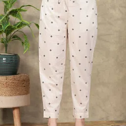 Aramya Women Printed Ethnic Palazzos-image-4