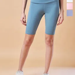 COLOR CAPITAL Pack Of 4 Above Knee Length Tights-picture-11