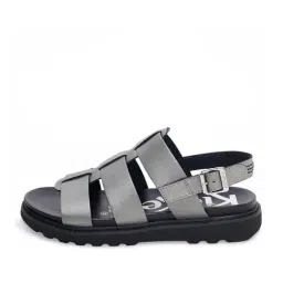 Kickers Women's NEOSINEAD-IN Pewter Back Strap Sandals image 3