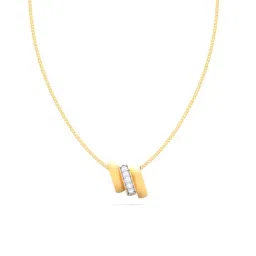 p.c. chandra jewellers P.C Chandra Jewellers 18k Yellow Gold with Three Books Diamond Pendant without Chain image 5