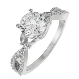 Emori 14k White Gold & Diamond Pave Engagement Ring-picture-43