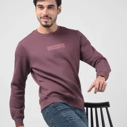 NUMERO UNO Marsala Regular Fit Pullover Sweatshirt image 5