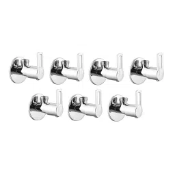 CLINTON Oxy Brass Angle Valve with Wall Flange for Bathroom (Pack of 7)-image-27