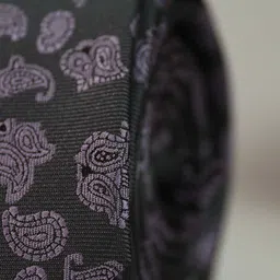 Tossido Men Woven Design Skinny Tie image 3