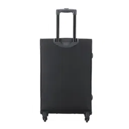 Aristocrat Nile Black 4 Wheel Medium Soft Cabin Trolley - 42 cm image 4