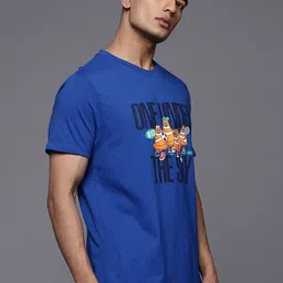 HRX by Hrithik Roshan Men Typography Printed Lifestyle T-shirt image 4