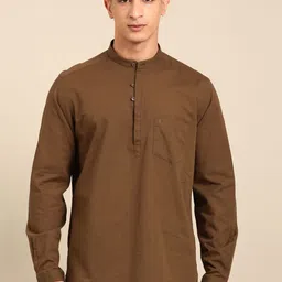 CAVALLO by Linen Club Men Contemporary Slim Fit Opaque Casual Shirt-image-88