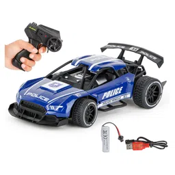 Fiddlerz RC Car Rechargeable Remote Control Racing Car - Dark Blue-picture-17