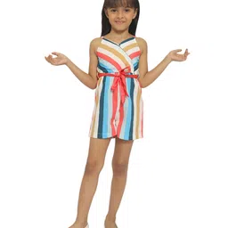 nautinati Nauti Nati Sleeveless Abstract Awning Striped Jumpsuit - Red-picture-36