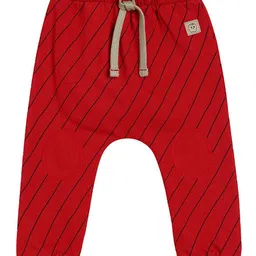 MINI KLUB Cotton Apple Patch Detailed Pant - Red-picture-15