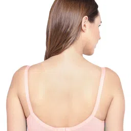 Inner Sense Organic Cotton Knit Pack Of 3 Solid Antimicrobial Maternity Bras With Nursing Access - Multi Colour image 3