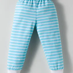 Kidi Wav Pack Of 2 Full Sleeves Hot Air Balloon Printed Coordinating Tee & Joggers Set - Multi Colour image 4