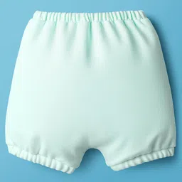 Simply Interlock Knit Bloomers With Animal Print Pack Of 3 - Light Green Pink & Cream image 5