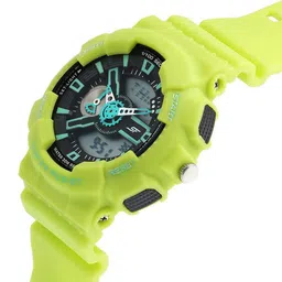 Sonata Men Printed Dial & Textured Straps Analogue and Digital Watch 77132PP09W image 5