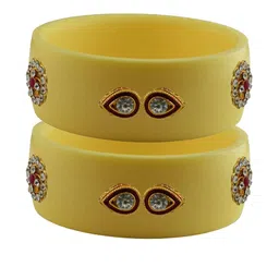 Vidhya Kangan Women Beige Bangle-picture-23