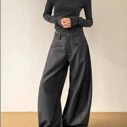 KPOP Women Easy Wash Trousers-picture-17