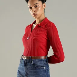 Tommy Hilfiger Slim Fit Crop Tailored Jacket image 2