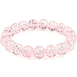 The Roadster Lifestyle Co Men Crystal Stone Studded Stretchable Bracelet image 3