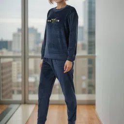 BAESD Printed Sweatshirt With Jogger Co-Ords image 3