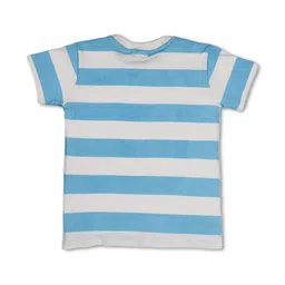 BLUMBUDS Boys Pack Of 3 Graphic Printed Round Neck Cotton Tshirts image 2