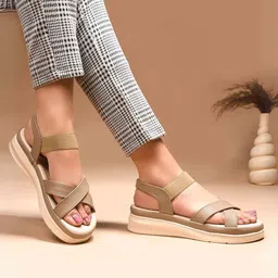 JodyHub Women Open Toe Flats image 2