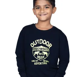 CRAZYPENGUIN ELITE Boys Typography Printed Round Neck Sweatshirt-picture-53
