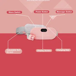 Sizi Menstrual Pain Relief Heating Pad With Massage Function image 2