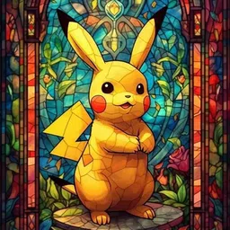 swaroopa 16.5 inch Pokemon Pikachu Sticker Self Adhesive Sticker-picture-38