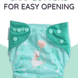 Polka Tots Reusable Cloth Diaper Buy Online Waterproof Adjustable Baby Diaper Sheep image 2