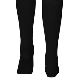 MUKHAKSH Unisex Black Socks image 2